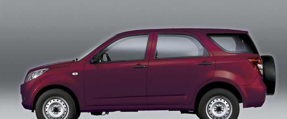 Terios 7 Seater Side view