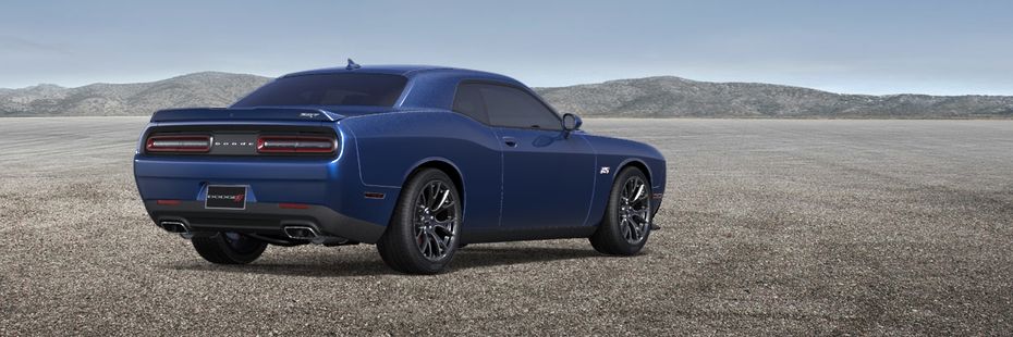 Challenger SRT Rear angle view