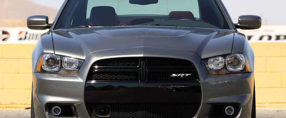 Full Front View of Charger SRT