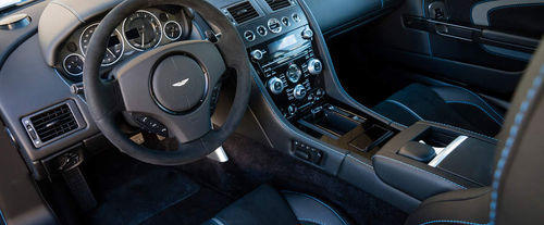 Aston Martin V12 Vantage Rear Seats