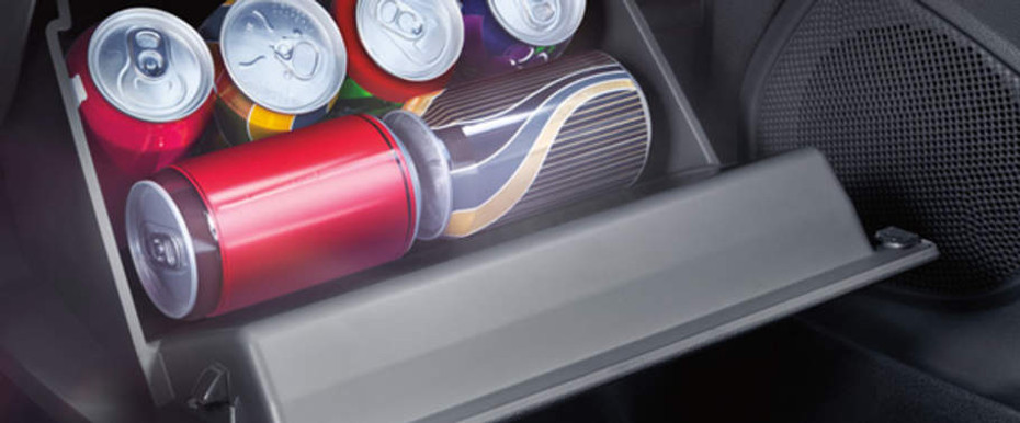 Ford EcoSport Glove Box Open