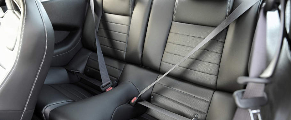 Ford Mustang Coupe Rear Seats