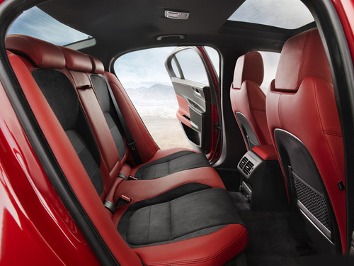 Jaguar XE S Rear Seats