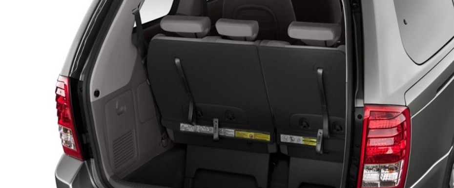 Storage Closer View of KIA Carnival