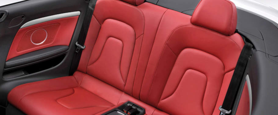 Audi A5 Cabriolet Rear Seats Audi A5 Cabriolet Rear Seats