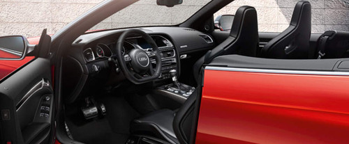 Audi RS5 Cabriolet Driver's Side View Door Open