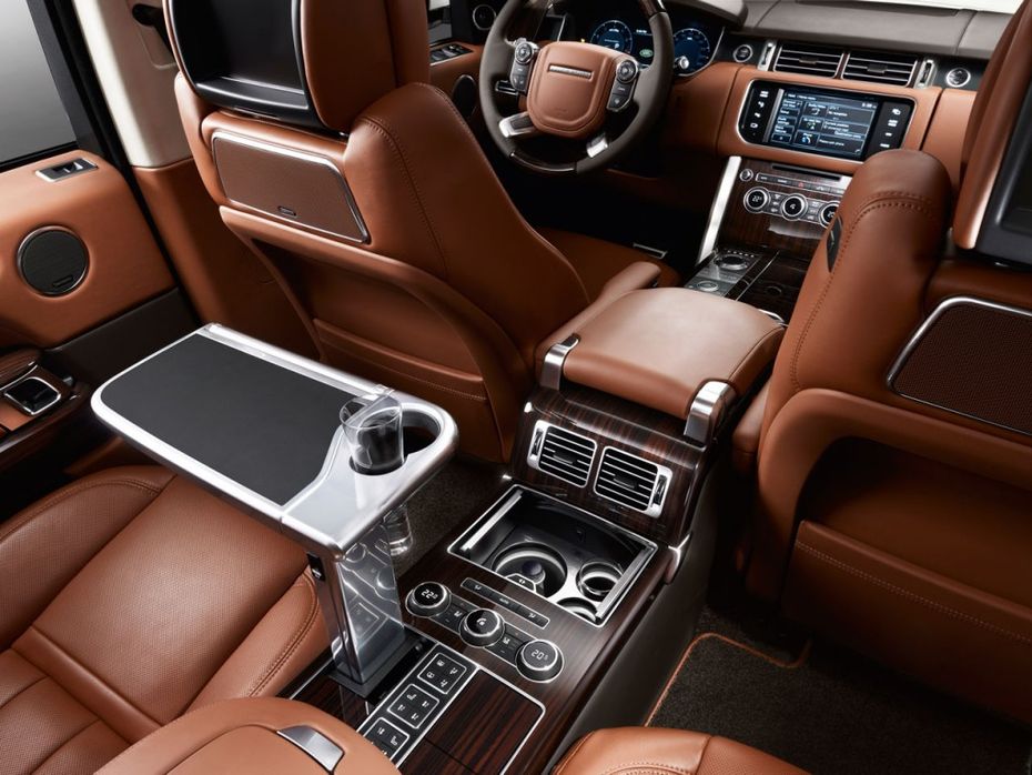 Range Rover Rear AC Controls