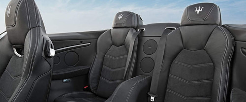 Maserati Grancabrio Rear Seats