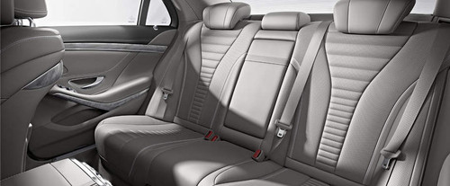 Mercedes-Benz S Class Sedan Rear Seats
