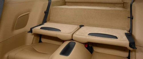 Folding Seats of Porsche 911 Carrera 4