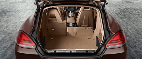 Trunk Open Closer View of Panamera