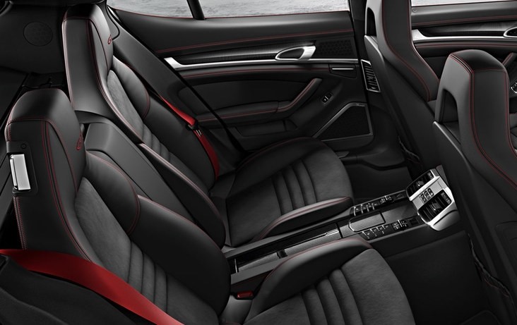 Porsche Panamera 4 Rear Seats