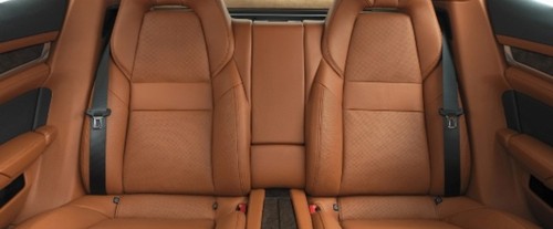 Porsche Panamera Turbo Rear Seats