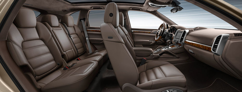 Porsche Cayenne S Rear Seats