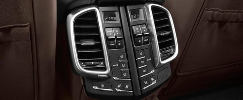Cayenne S Diesel Rear AC Controls