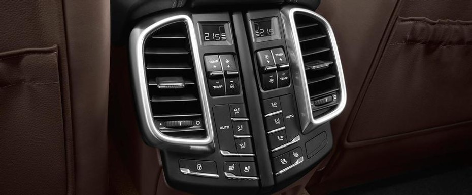 Cayenne S Diesel Rear AC Controls