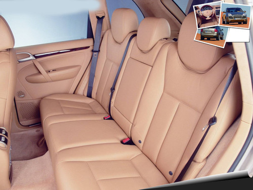 Porsche Cayenne Turbo S Rear Seats