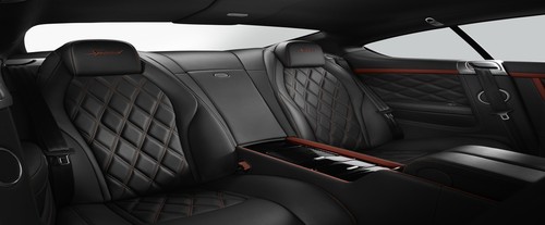 Bentley Continental GT Speed Rear Seats