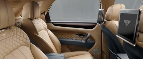 Rear Seat Entertainment of Bentley Bentayga