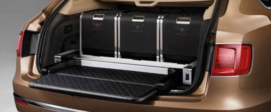 Bentayga Trunk Open Bentayga Trunk Open