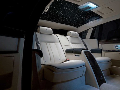 Rolls Royce Phantom Extended Wheelbase Rear Seats