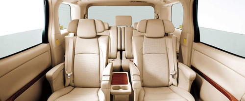 Toyota Alphard Rear Seats
