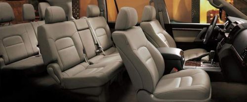 Toyota LC200 Rear Seats