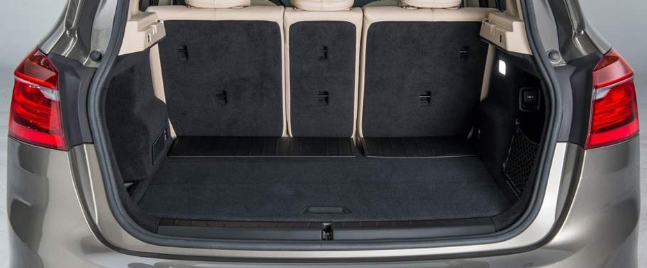Trunk Open Closer View of 2 Series Active Tourer