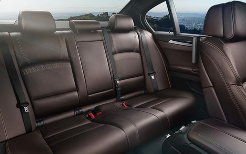 BMW 5 Series Sedan Rear Seats