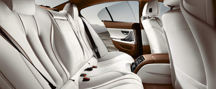 BMW 6 Series Gran Coupe Rear Seats BMW 6 Series Gran Coupe Rear Seats