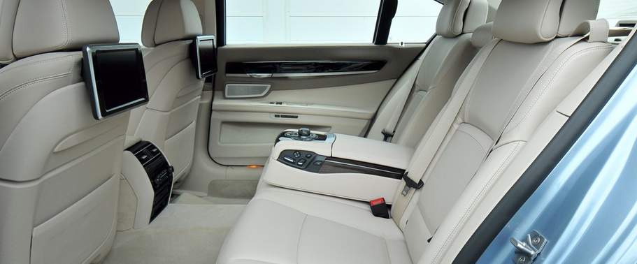 BMW ActiveHybrid 7 Rear Seats BMW ActiveHybrid 7 Rear Seats