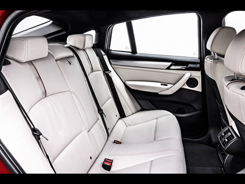 BMW X4 Rear Seats