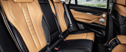 BMW X6 Rear Seats