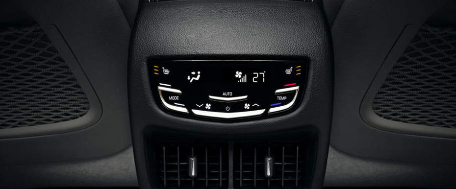 SRX Crossover Rear AC Controls