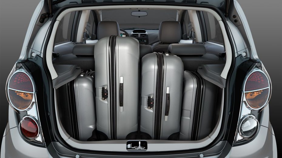 Trunk Open Closer View of Spark