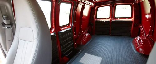 Express Passenger 2500 Storage Area