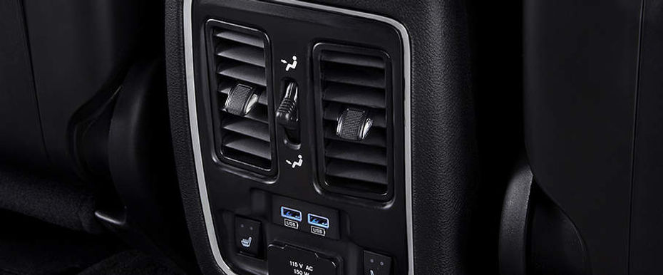 Durango Rear AC Controls