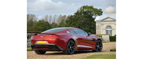 Vanquish Coupe Rear angle view