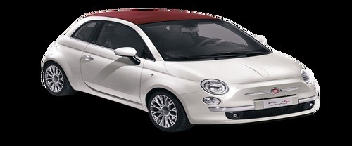 Fiat 500C Front Medium View