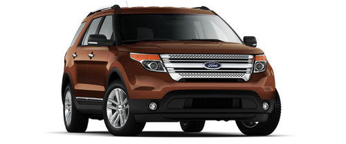 Ford Explorer Front Medium View