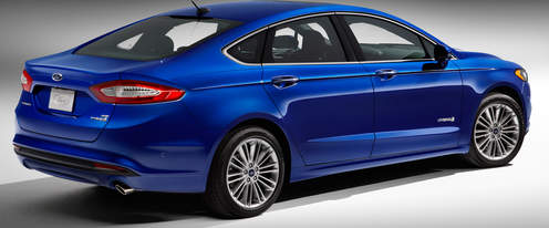 Fusion Rear angle view