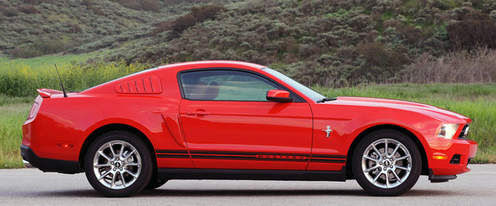 Ford Mustang Coupe Drivers Sideview