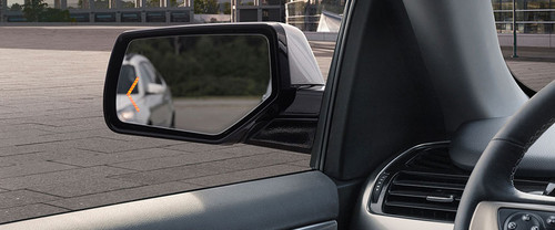 GMC Yukon Drivers Side Mirror Rear Angle