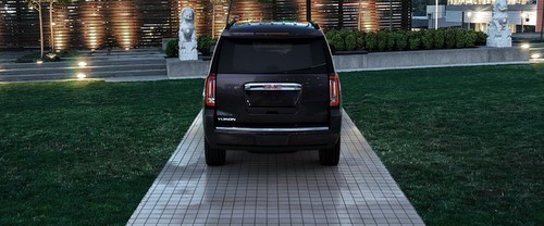 Full Rear View of GMC Yukon Denali
