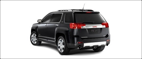 Rear Cross Side View of GMC Terrain