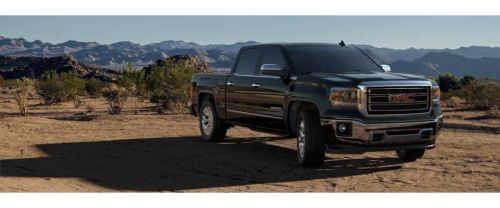 GMC Sierra Front Cross Side View