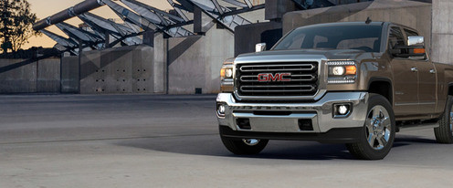 GMC Sierra HD Front Angle High View
