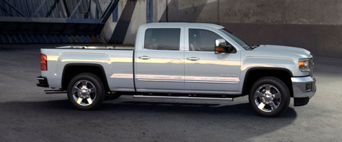 GMC Sierra HD Drivers Sideview