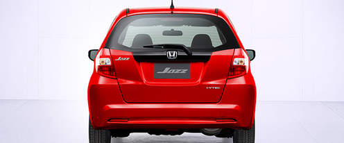Full Rear View of Honda Jazz