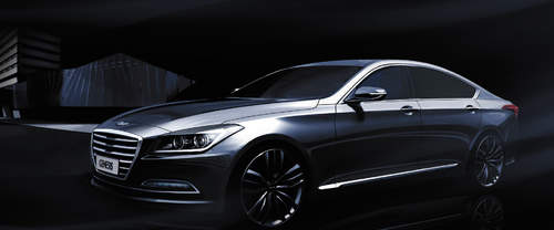 Genesis Front angle low view
